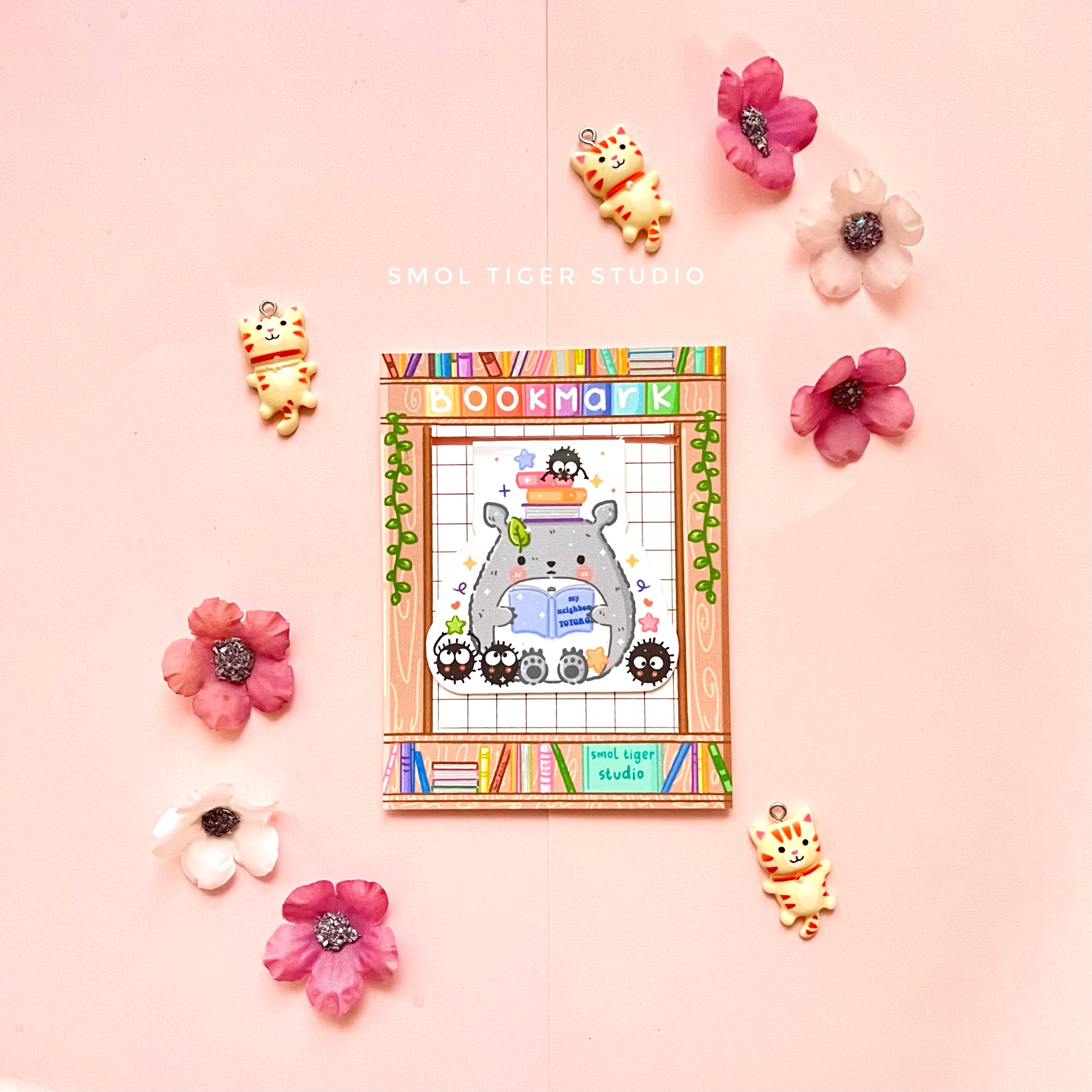 Cute Totoro Magnetic Bookmark Kawaii Studio Ghibli Bookmark Magnetic ...