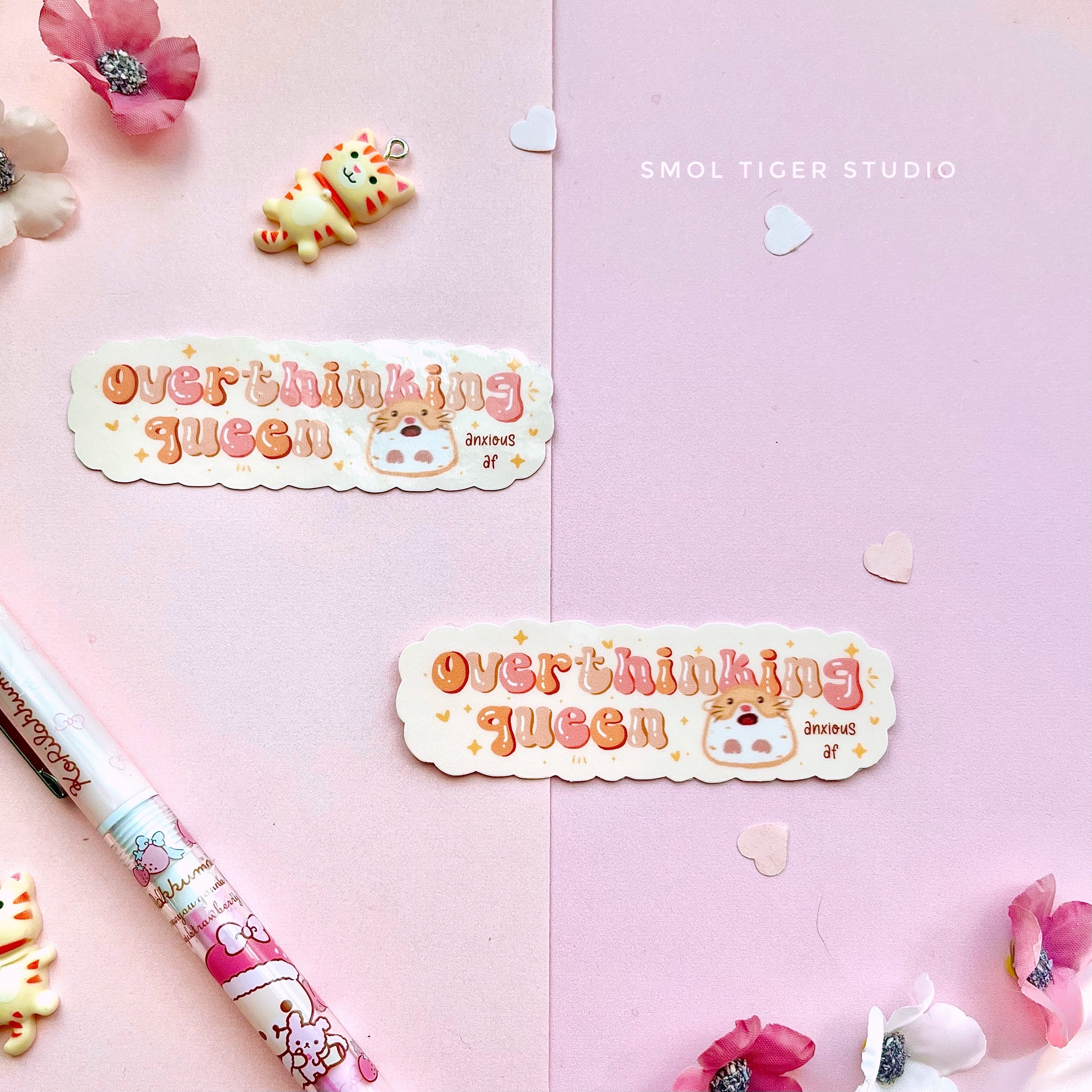 Cute Overthinking Sticker | Overthinking Meme | Scared Hamster Sticker ...