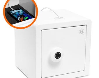 Locked Charging Station to Prevent Kids' Smartphone Addiction-Fingerprint Lock