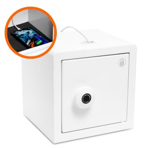 Locked Charging Station to Prevent Kids' Smartphone Addiction-Fingerprint Lock