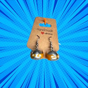 Boucles d&#39;oreilles imprimées en 3D personnage de bande dessinée | Boucles d&#39;oreilles pendantes super-héros faites main | Bijoux geek pour les fans