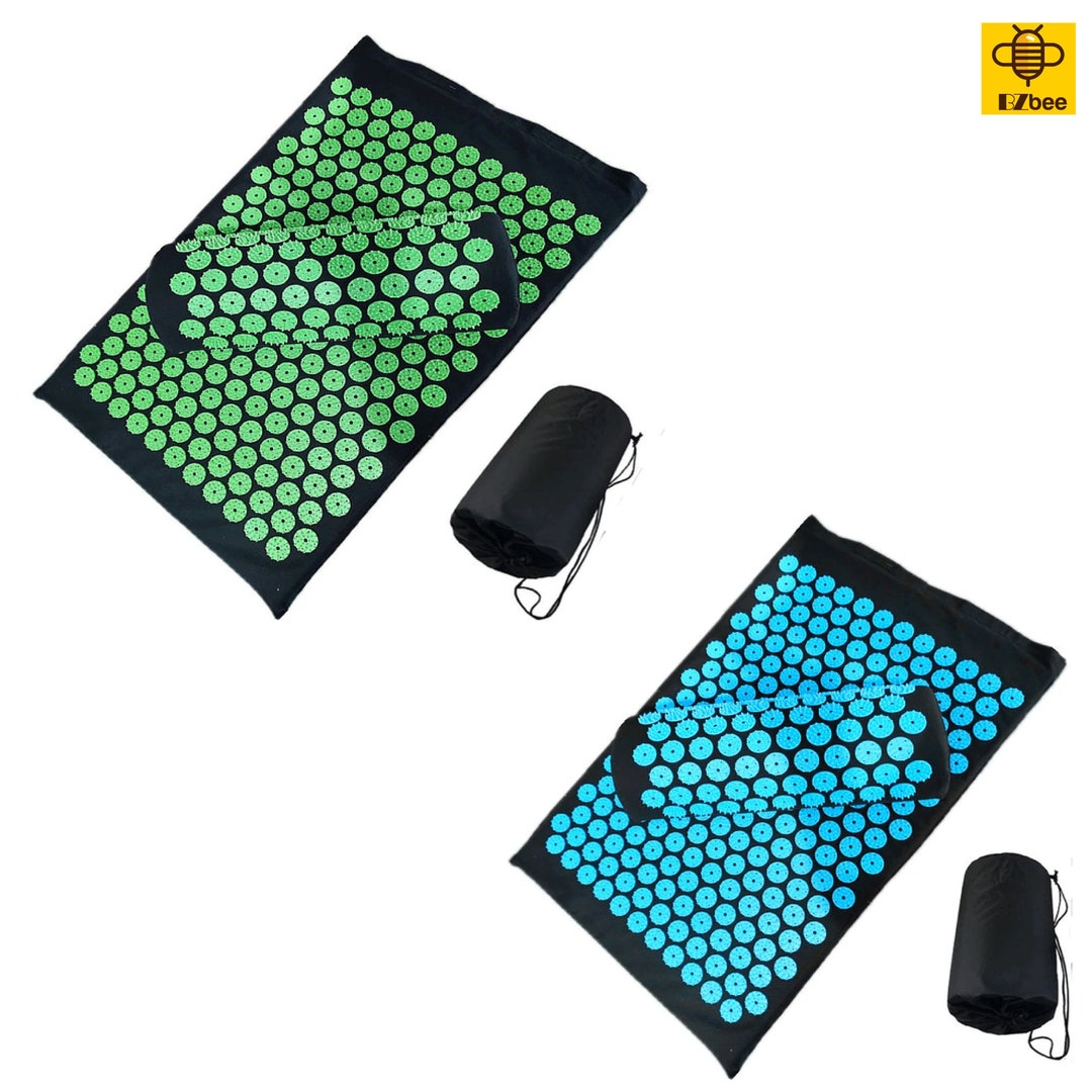 Massage Yoga Mat Pain Spike Mat Acupuncture Massage Mat Etsy