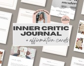 Inner Critic Journal & Affirmation Cards: Shadow Work Prompts (Digital Download)