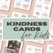 Kindness Card for Kids Printable Spread Kindness Treat People With ...