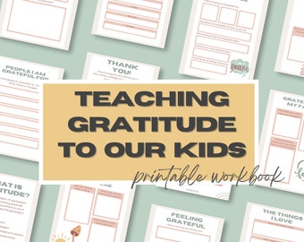 Gratitude Workbook for Kids: Thankfulness Activities (PDF)