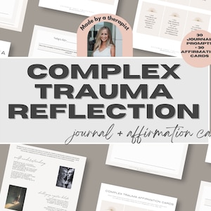 Complex Trauma Journal Infância Trauma Complex PTSD Trauma Therapy CPTSD Trauma Workbook Trauma Processing PTSD Journal Trauma Healing