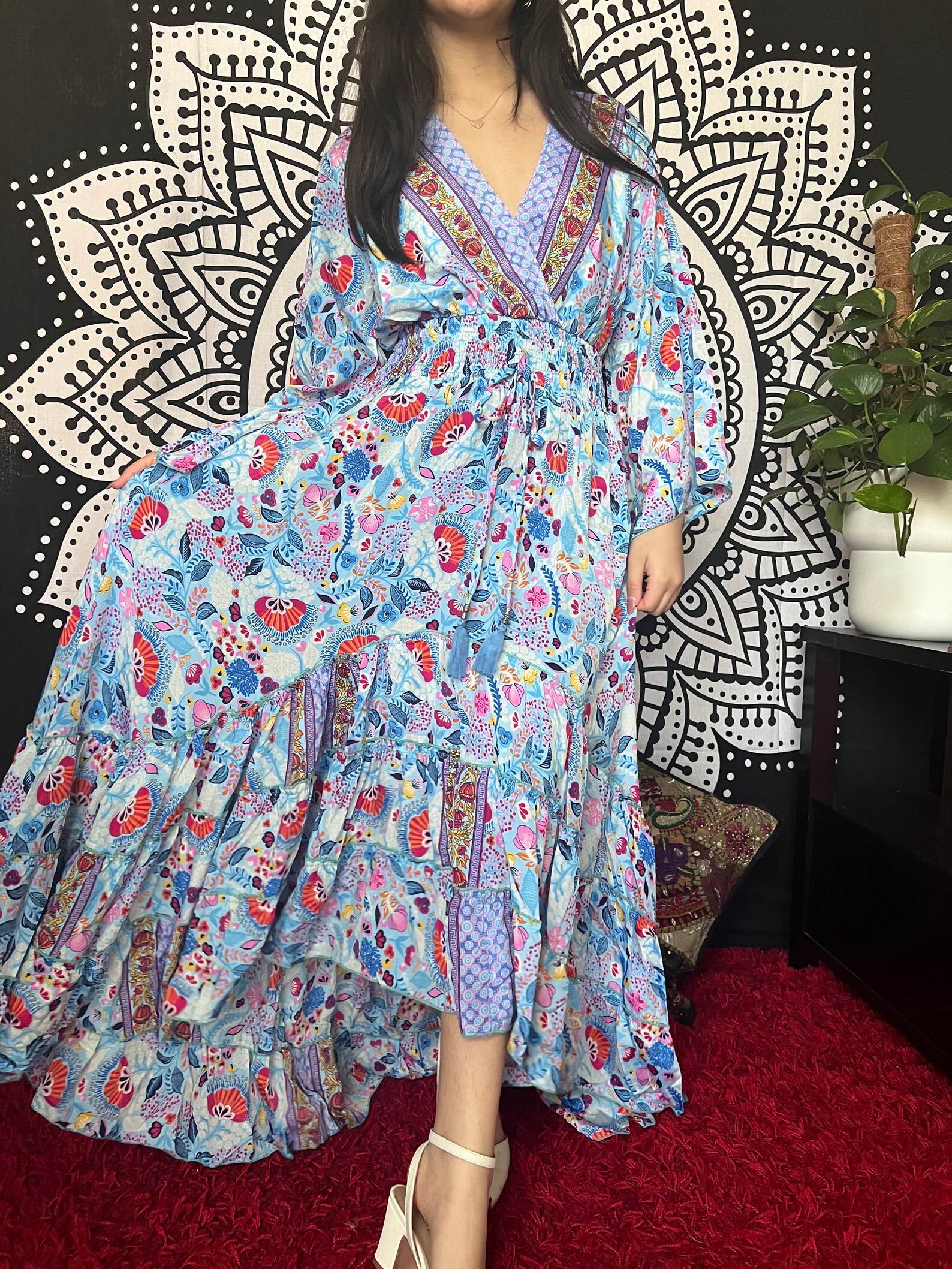 alex dresses Navy Evenings AE112318 Mother of the Bride Long Dress Size:38W L32 3D Flower black mini dress with
