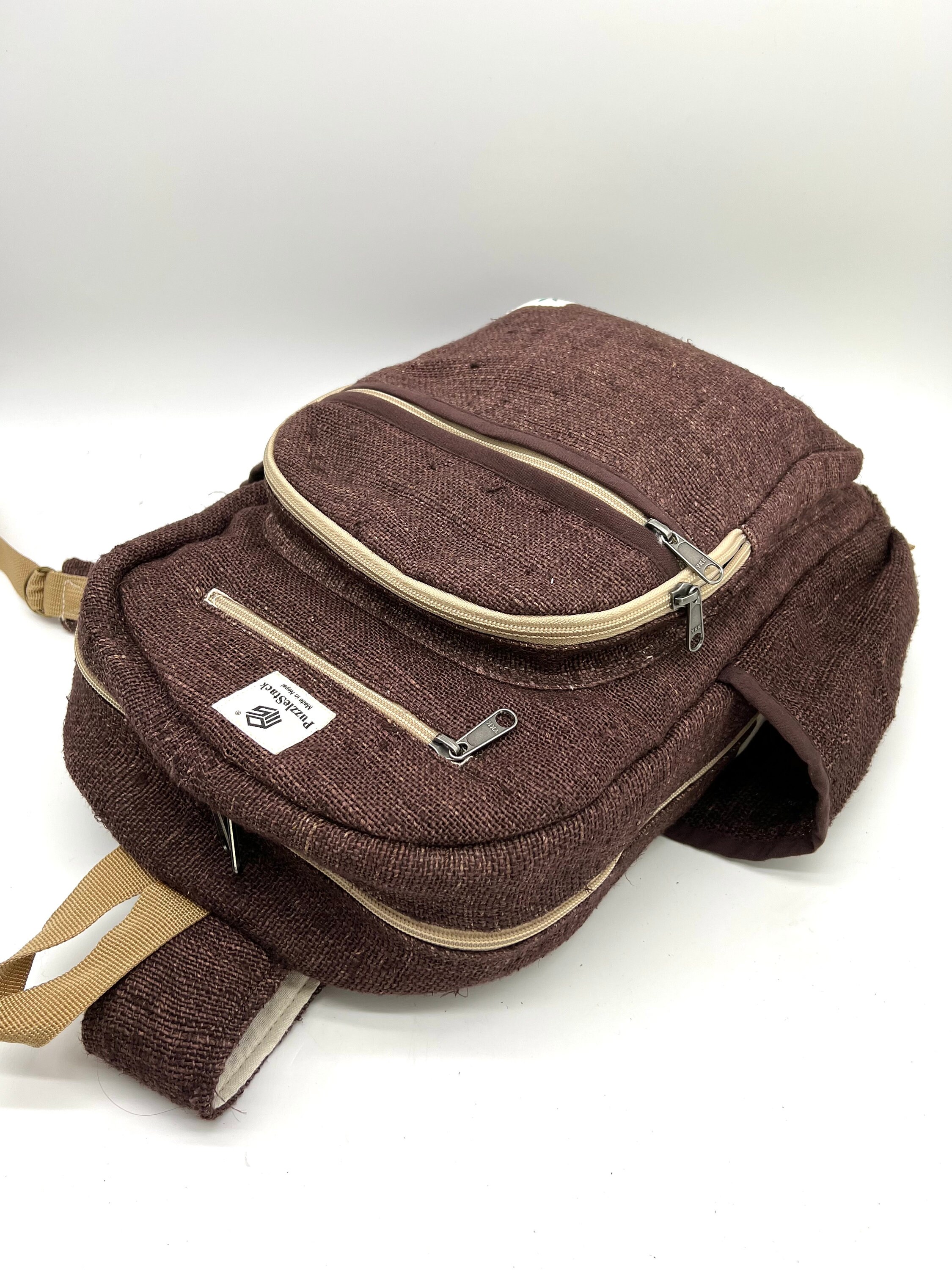 Kailash Pure Himalayan Hemp Backpack, Eco-friendly Large  display picture 2