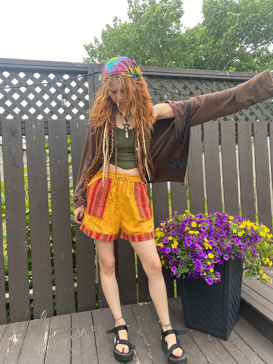 Hippie summer short