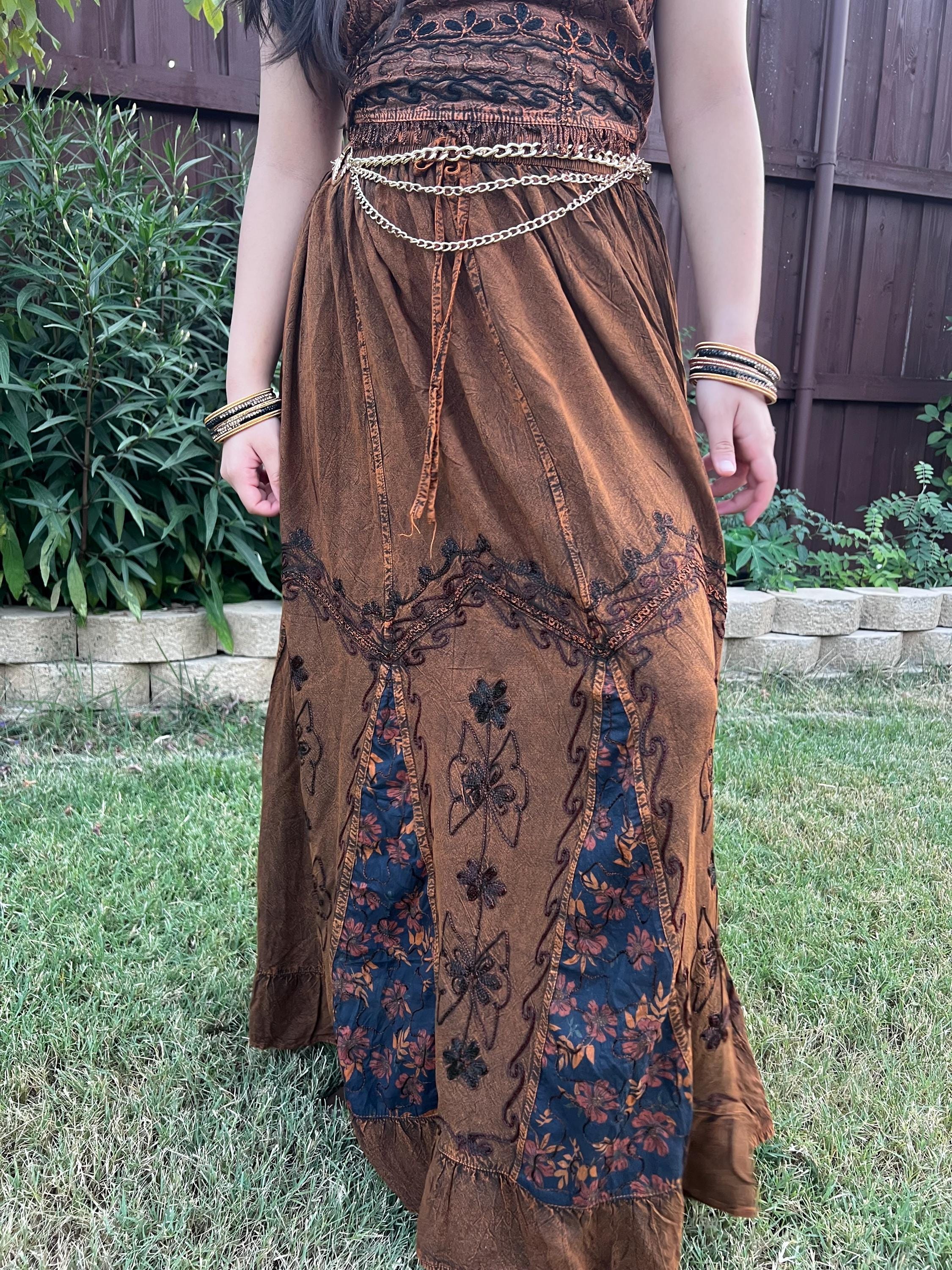 Vintage Folk Norwegian‎ Embroidered Floral Cottagecore Belt Fairy Mod Hippie Norwegian Folk Dress - Etsy Australia main image 3