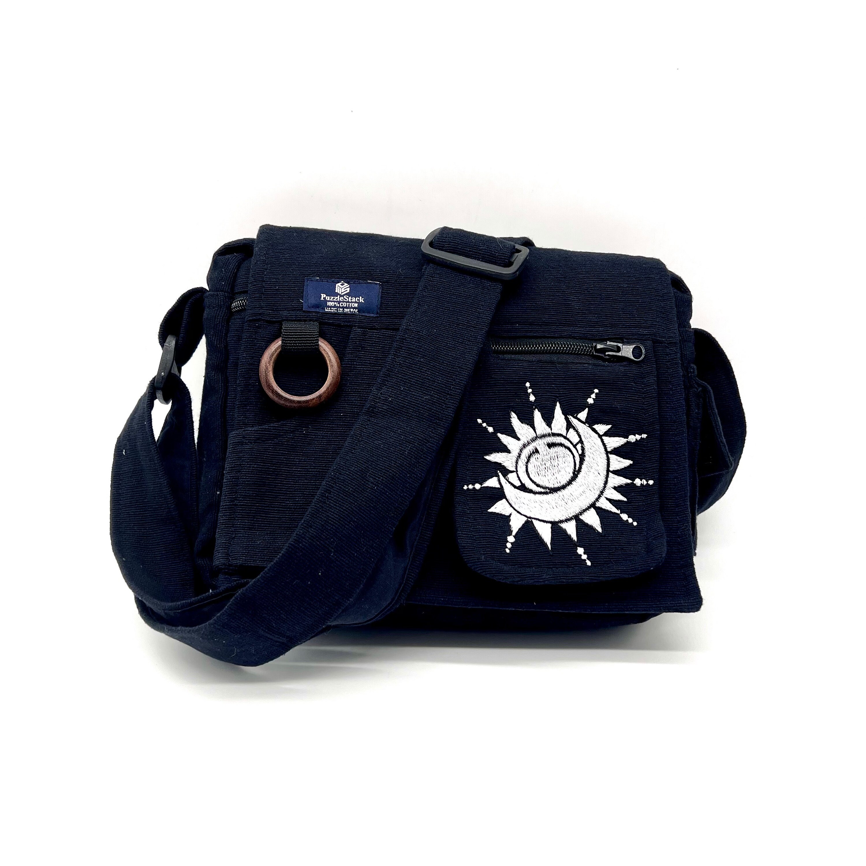[JILLSTUART]★SOLID COLOR COTTON BLEND MESSENGER BAG wholesale Messenger Bags,Canvas messenger bags,denim