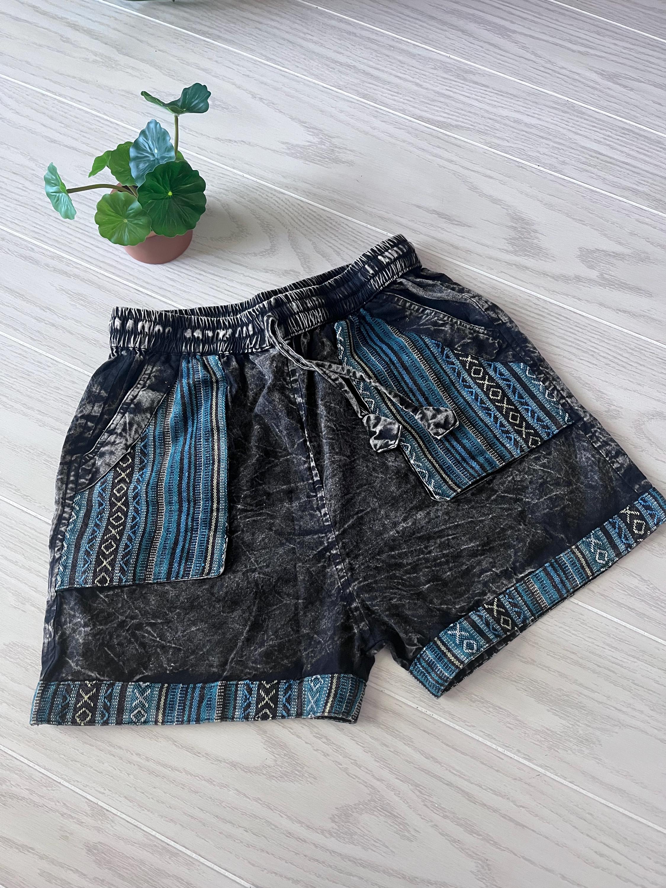 Patchwork Boho Shorts - Etsy