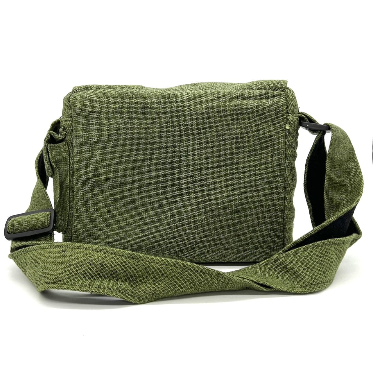 Messenger Crossbody Bag With Sun Moon Embroidery, Handmade