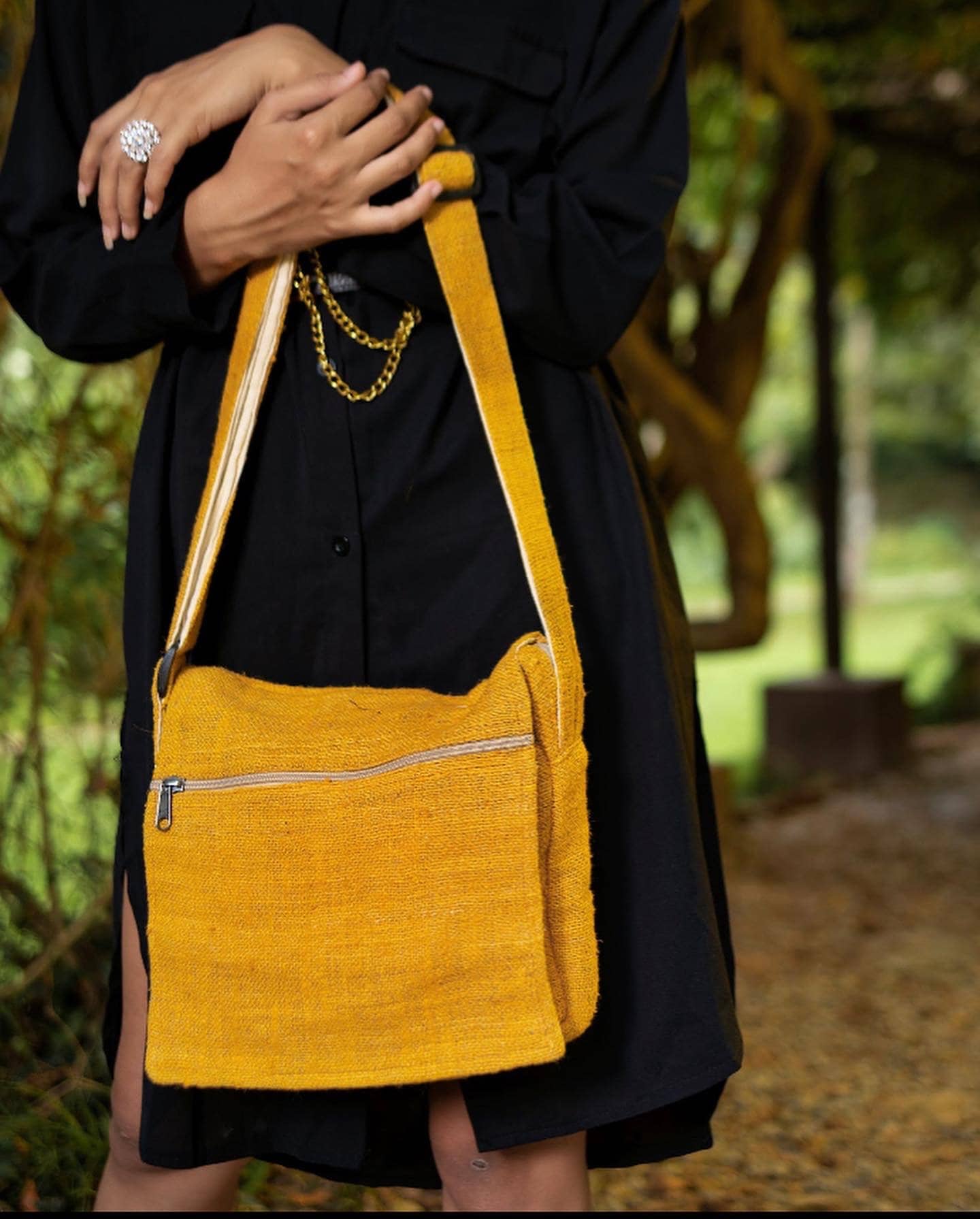 Messenger Bag Hemp Sustainable Messenger Bag Crossbody Bags Etsy