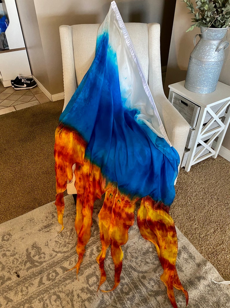 Holy Spirit Fire Worship Flags - Etsy