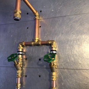 Copper-brass faucet 22 mm