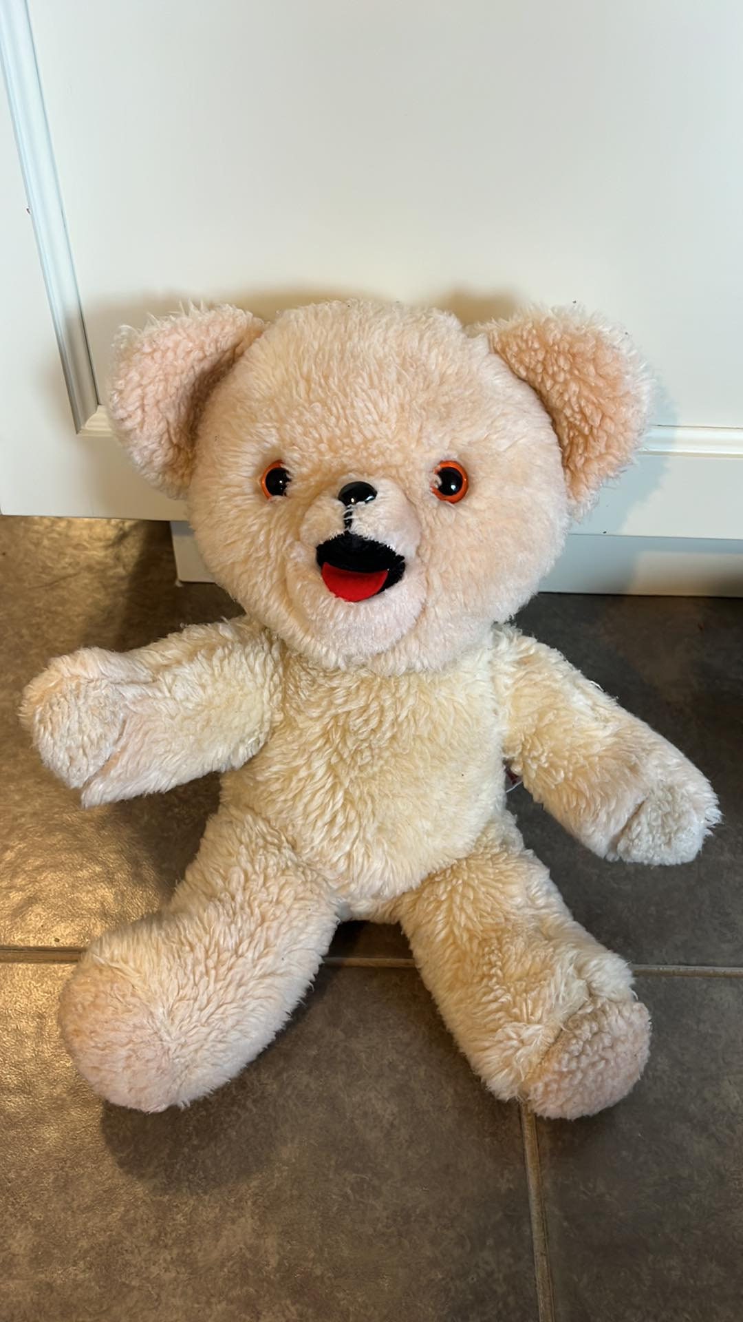 1985 Snuggle Teddy Bear 12 Plush Lever Brothers Fabric Etsy