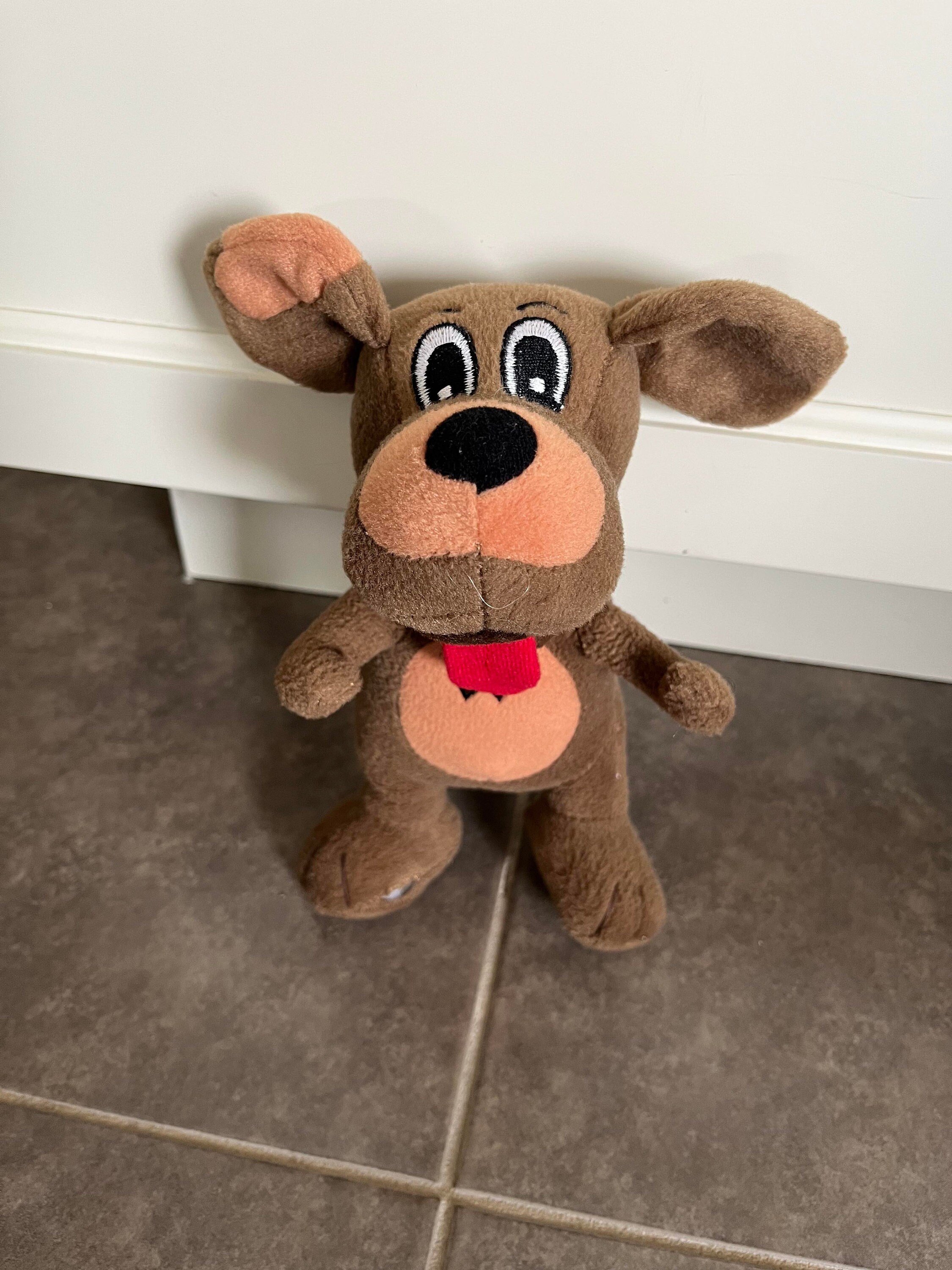 Vintage Spin Master Wiggles Wags the Dog Plush 8 2003 Etsy Canada