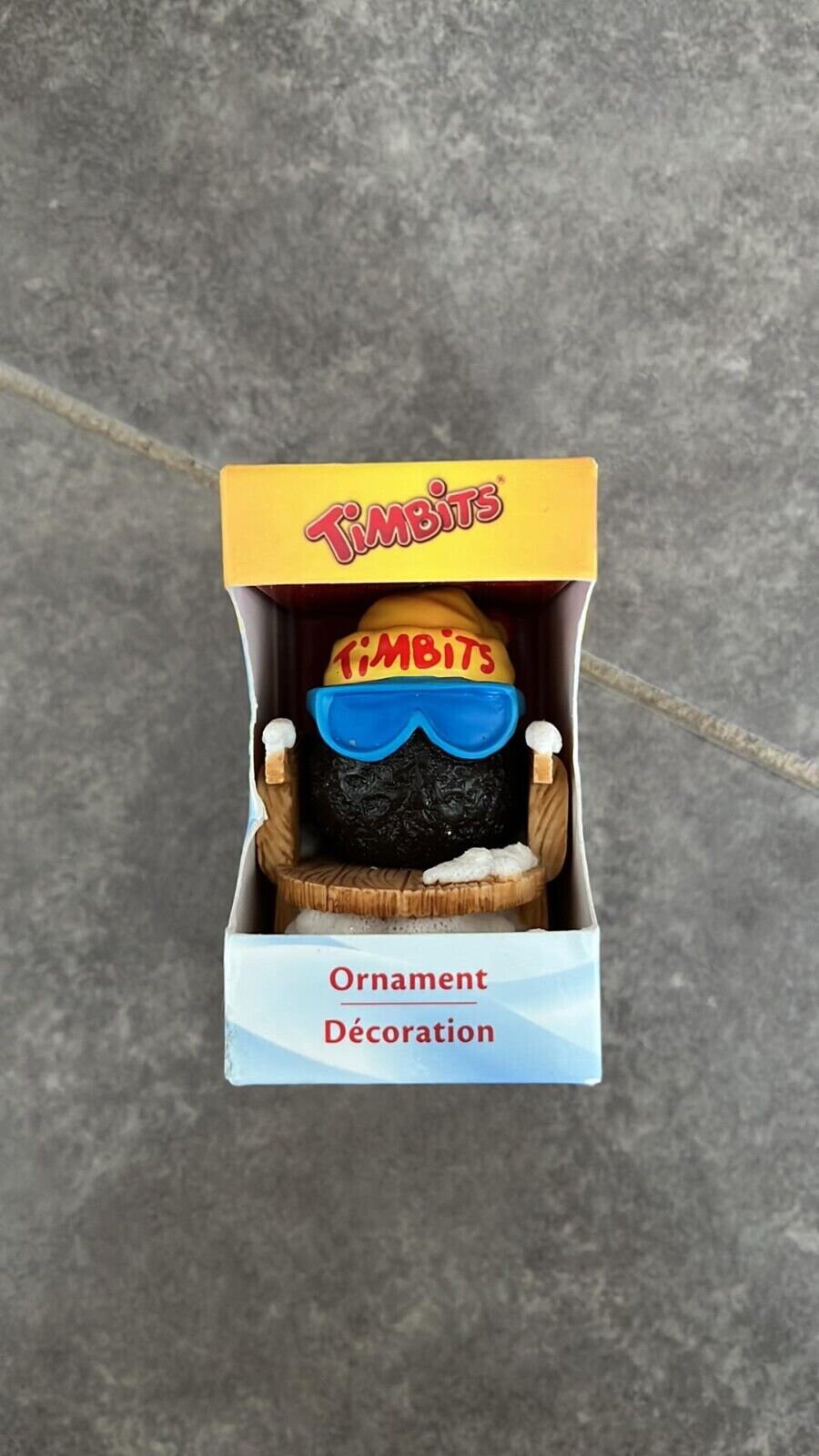 Vintage Tim Hortons Chocolate Timbit on A Sleigh Sled Toboggan Etsy