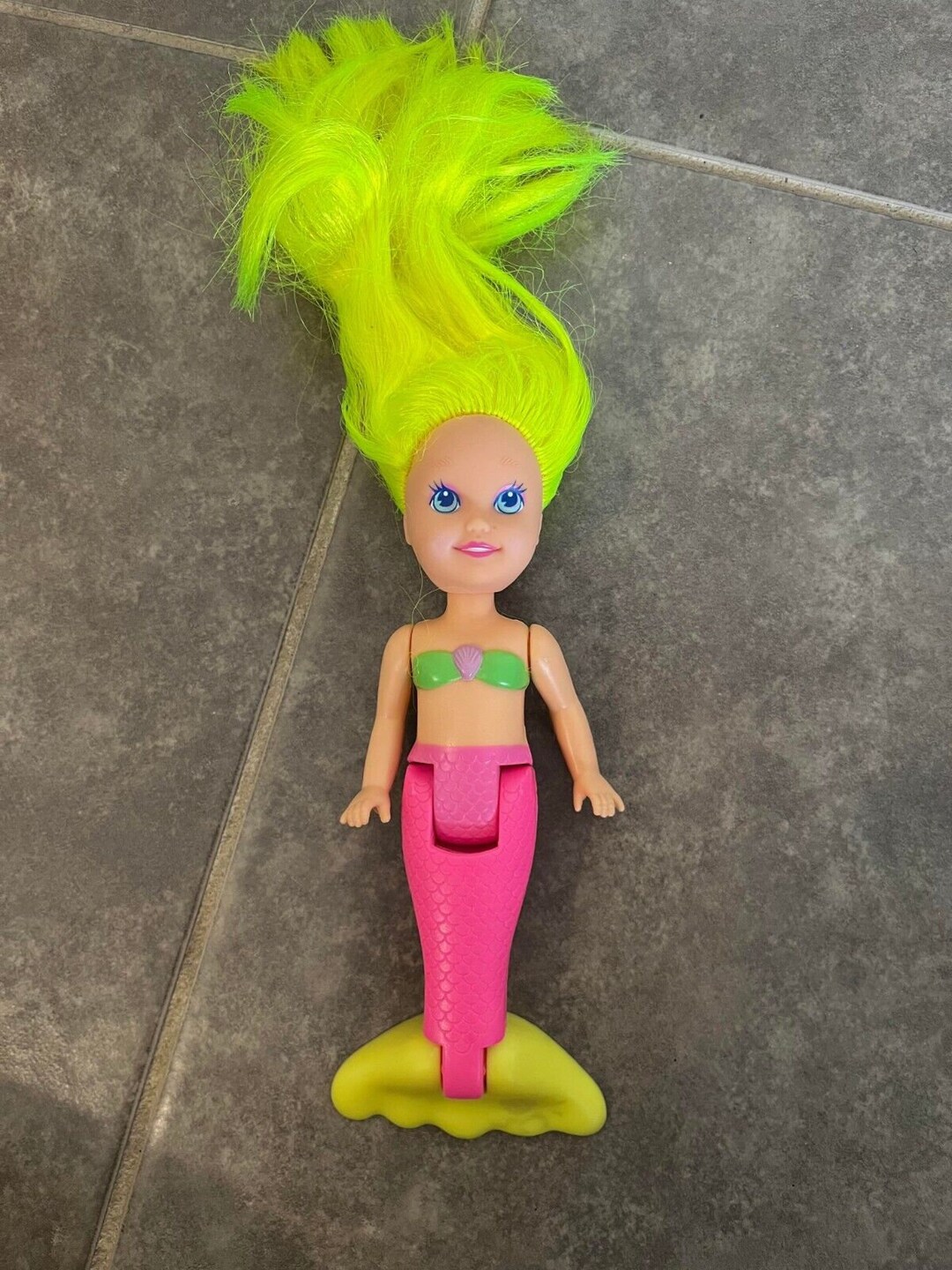 1991 My Pretty Mermaid Doll Neon Hair Playskool 90s Kids Toys - Etsy