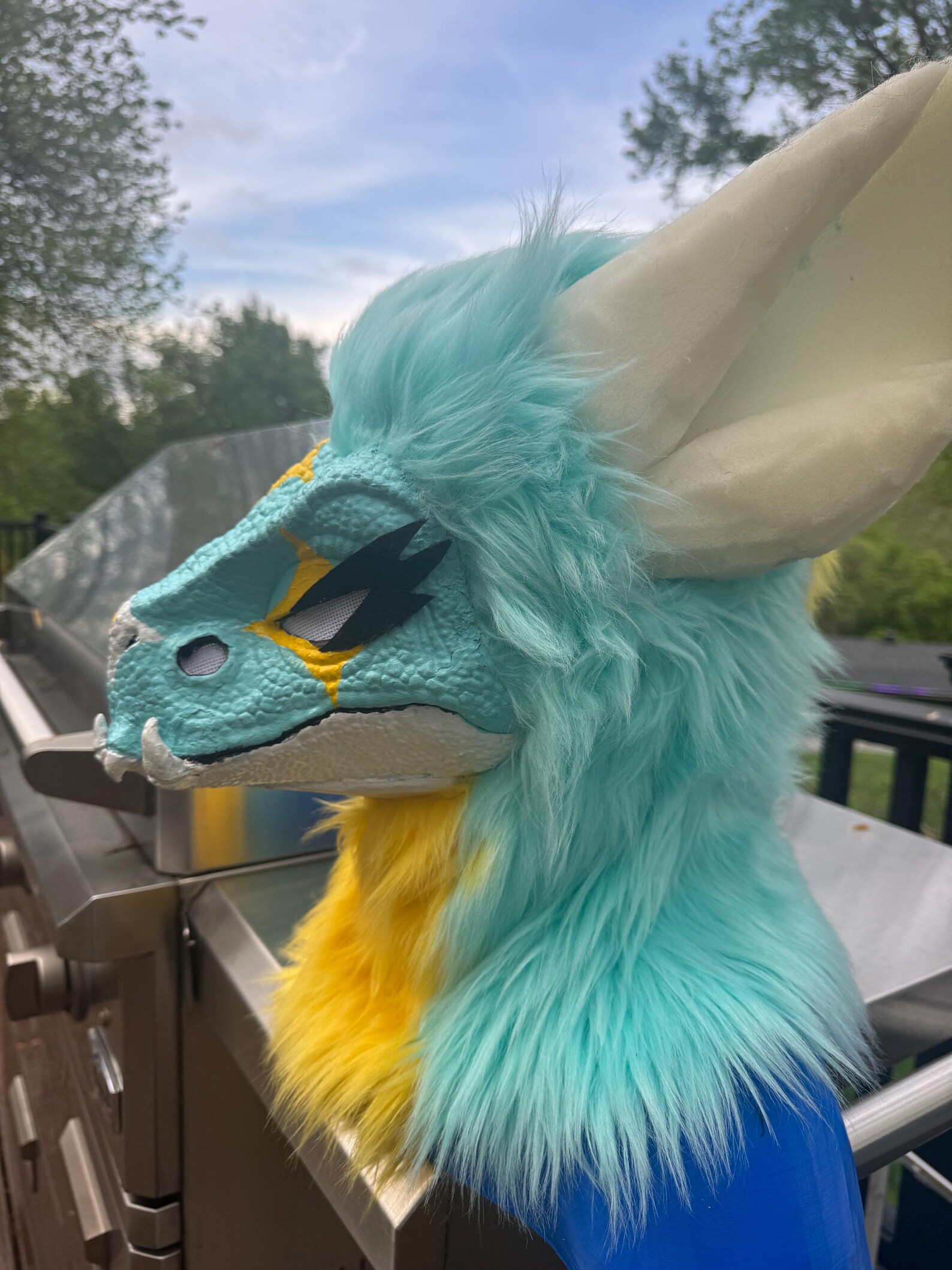 Fursuit Head Raptor Mask - Etsy