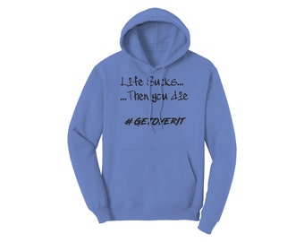 Port & Co Hoodie - Life Sucks