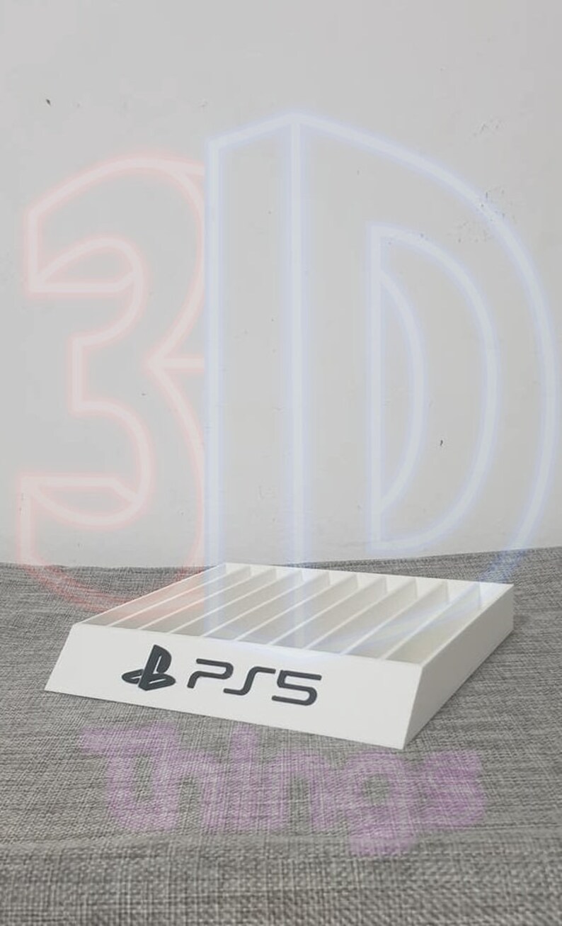 Playstation 4 & 5 Stand for Games Etsy