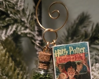 Goblet of Fire Inspired Ornament
