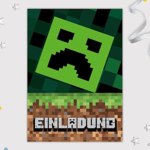 Bowling Einladungskarten zum Kindergeburtstag Game Game-Design coole Einladungen zum Geburtstag für Mädchen und Jungen Jungsgeburtstag