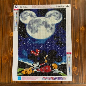 MISHBAY Diamond Painting Micky Mouse - 5D DIY Pintura Diamante 30x30cm -  Dibujos con Diamantes Disney - Punto de Cruz Kit Completo : :  Juguetes y juegos