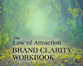 The Law of Attraction Brand Clarity Workbook - Fun Personal Branding Exercises - Personal Brand Worksheet