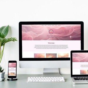 Ethereal Divi-tema: Rosa webbmall för psykiker och healers bild 7
