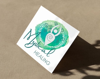 Elegant Pre-Made Logo Symbol - Embrace Your Divine Feminine Energy