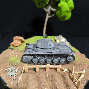 Realistic Model Panzer 2 ausf-A German Light Tank
