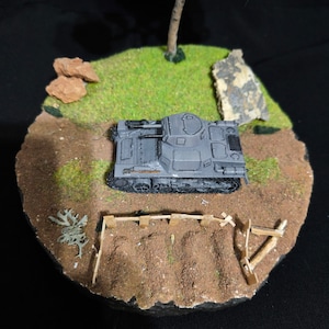 Realistic Model FlammPanzer 1 German Light Tank