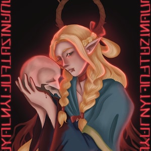 DunMeshi Marcille Art Print
