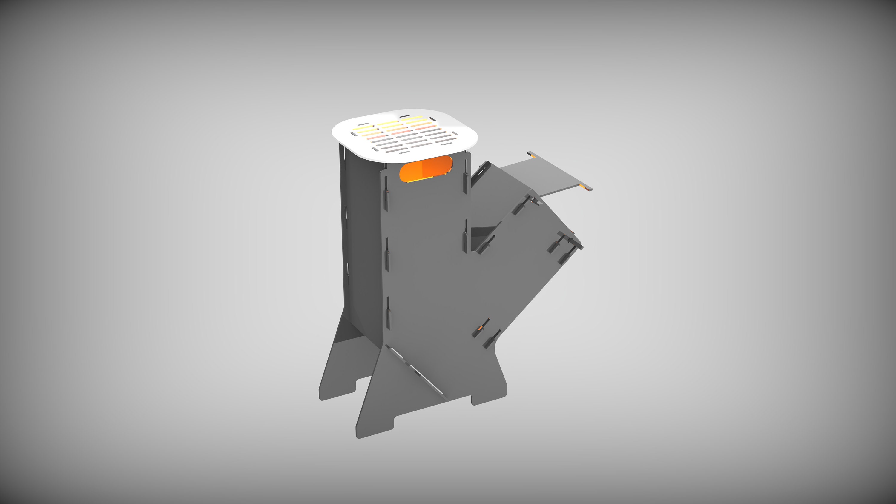 Rocket Stove Dxf Rocket Stove Design Small Rocket Stove Etsy