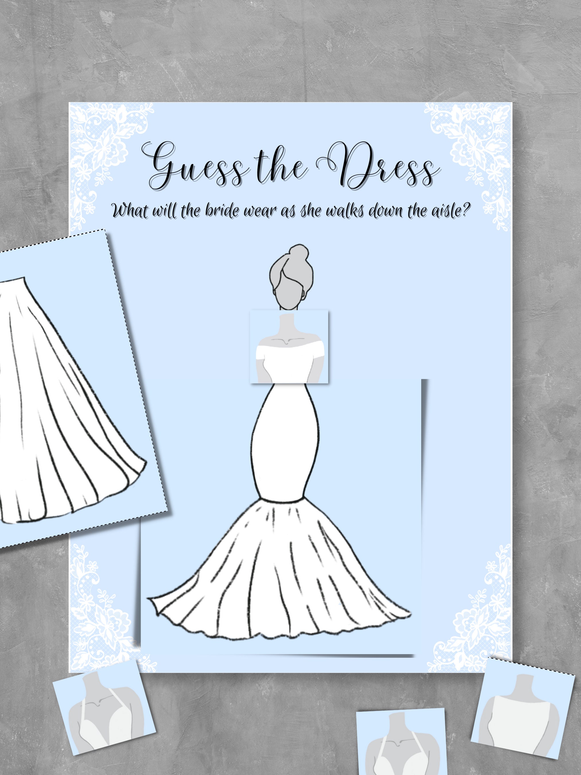 Guess the Dress - Etsy