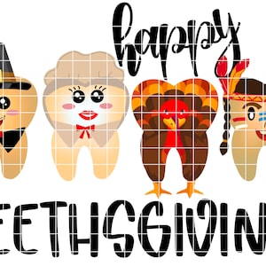 Happy Teethsgiving and Thanksgiving Dentist Teeth