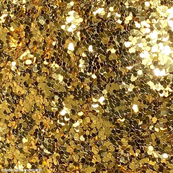 24 Karat Gold Chunky Glitter