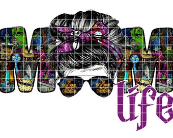 Pesadelo da vida de mãe em Skellington