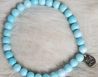 Turquoise stretch armband