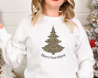 Christmas sweatshirt, unisex shirt, Christmas sweater, holiday sweatshirt, Christmas tree shirt, Merry Christmas, women's Christmas shirt