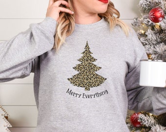 Christmas sweatshirt, unisex shirt, Christmas sweater, holiday sweatshirt, Christmas tree shirt, Merry Christmas, women's Christmas shirt