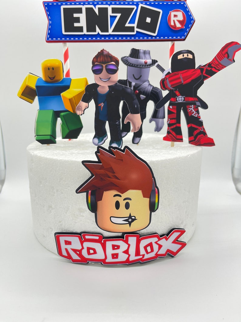 Roblox Cake Topper - Etsy