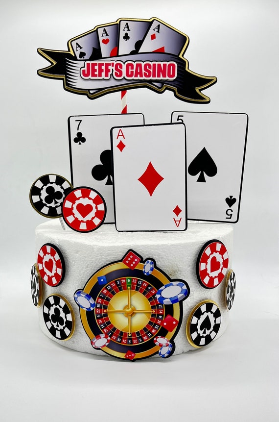 Casino Poker Game Themed Birthday Party Supplies and Decorations