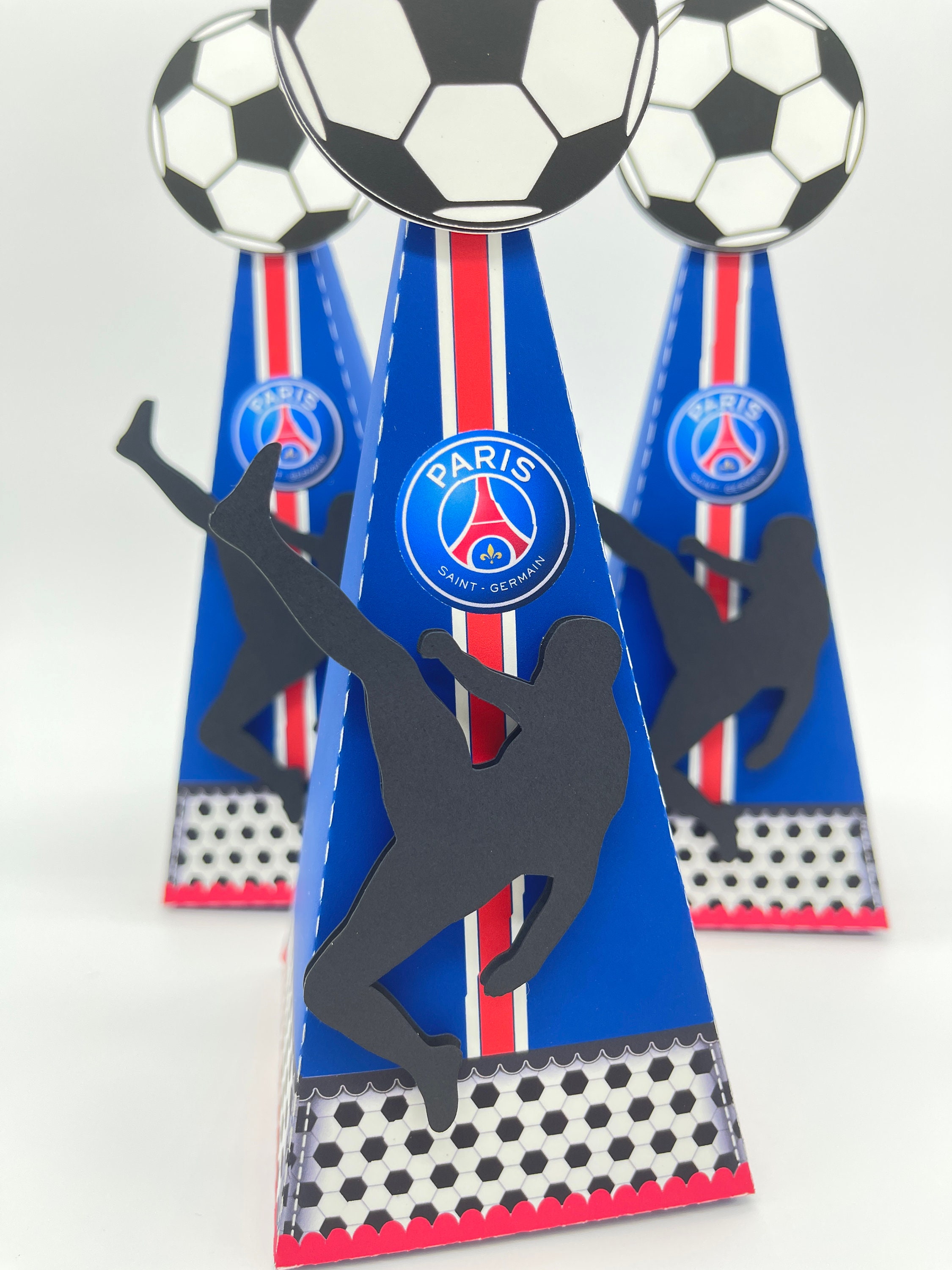 PSG Favor Box PSG Party Decoration PSG Birthday Paris 