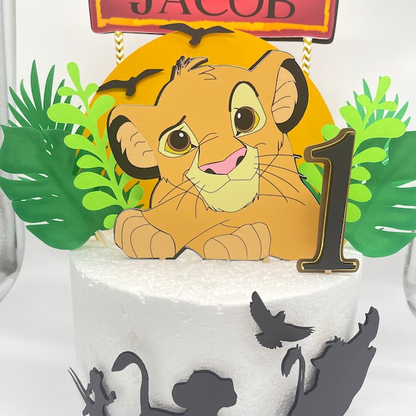 The Lion King Cake Topper - Lion King Party - Lion King Birthday