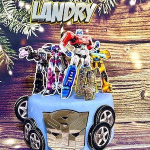 Transformers One Cake Topper - Transformers Cake Decorations