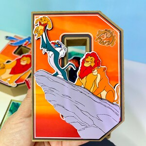The Lion King 3D Letter - Etsy